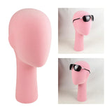 Maxbell Mannequin Head Display Hat Wig Sunglass VR glass Holder Manikin Head Pink