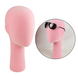 Maxbell Mannequin Head Display Hat Wig Sunglass VR glass Holder Manikin Head Pink