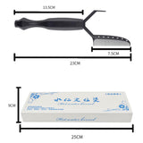 Maxbell Professional Baber Hair Dyeing Positioning Perm Comb Positioning Tool Salon