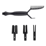 Maxbell Professional Baber Hair Dyeing Positioning Perm Comb Positioning Tool Salon