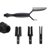 Maxbell Professional Baber Hair Dyeing Positioning Perm Comb Positioning Tool Salon