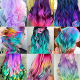 Maxbell Hair Chalk Hair Color Hair Dye Powder for Kid Adult Party Cosplay Yellow