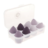 8x Beauty Makeup Sponge Set Blender Blending Foundation fleshy grape