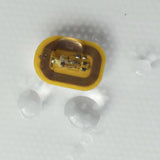 2Pcs NFC Chip Nail Art Sticker Tips Light Scintillation Decal Green Light