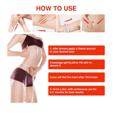 2.03oz Hot Cream Weight Losing Treatment Shaping Waist Thigh Buttocks Leg