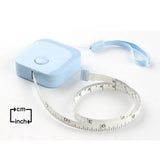 Maxbell Soft Retractable Mini Tape Measure Tape Clear Marked Blue