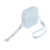 Maxbell Soft Retractable Mini Tape Measure Tape Clear Marked Blue