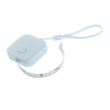 Maxbell Soft Retractable Mini Tape Measure Tape Clear Marked Blue