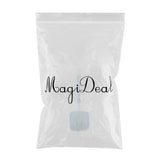 Maxbell Soft Retractable Mini Tape Measure Tape Clear Marked Blue