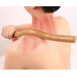 Maxbell Wood Guasha Scraping Stick for Back Shoulder Neck Waist Legs  37cm