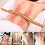 Maxbell Wood Guasha Scraping Stick for Back Shoulder Neck Waist Legs  carbonize 48cm
