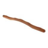Maxbell Wood Guasha Scraping Stick for Back Shoulder Neck Waist Legs  carbonize 48cm