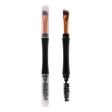 Maxbell Professional Eyebrow Brush Brow Shaping Blending Angled Eyelash Brush Makeup