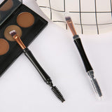 Maxbell Professional Eyebrow Brush Brow Shaping Blending Angled Eyelash Brush Makeup