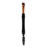 Maxbell Professional Eyebrow Brush Brow Shaping Blending Angled Eyelash Brush Makeup