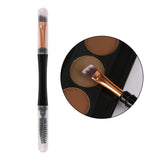 Maxbell Professional Eyebrow Brush Brow Shaping Blending Angled Eyelash Brush Makeup