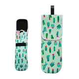 Maxbell Travel Water-resistant Curling Iron Holder Cover Bag Carrying Green
