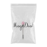 Maxbell Double-headed Silicone Flexible Facial Mask Brushes for Face Smeared Clay pink