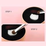 Maxbell Makeup Brush Cleaner Sponge DryBox Color Remover Switch 10 Cat Head sponges