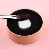 Maxbell Makeup Brush Cleaner Sponge DryBox Color Remover Switch 10 Cat Head sponges