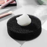 Maxbell Makeup Brush Cleaner Sponge DryBox Color Remover Switch 10 Cat Head sponges