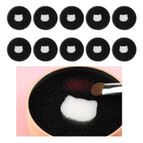 Maxbell Makeup Brush Cleaner Sponge DryBox Color Remover Switch 10 Cat Head sponges