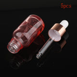 Maxbell Multifunction Glass Eye Dropper Bottle for Oil Massage Perfumes Laboratory 15ml