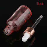 Maxbell Multifunction Glass Eye Dropper Bottle for Oil Massage Perfumes Laboratory 30ml