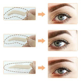 Maxbell Women Adjustable Instant Eyebrow Powder Brow Shape Set Stamp