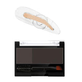 Maxbell Women Adjustable Instant Eyebrow Powder Brow Shape Set Powder 01 and Stamp
