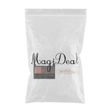 Maxbell Women Adjustable Instant Eyebrow Powder Brow Shape Set Powder 02 and Stamp