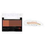 Maxbell Women Adjustable Instant Eyebrow Powder Brow Shape Set Powder 04 and Stamp