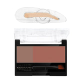 Maxbell Women Adjustable Instant Eyebrow Powder Brow Shape Set Powder 05 and Stamp