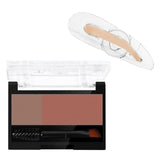 Maxbell Women Adjustable Instant Eyebrow Powder Brow Shape Set Powder 05 and Stamp