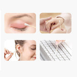 Maxbell 200pcs Cotton Buds Cotton Swabs Double Tip Nose Ears Cleaning Sticks Blue