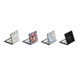 Maxbell 4 Grids Empty Eye Shadow Case Tray with Mirror Travel for Women Girl Style 1