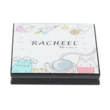 Maxbell 4 Grids Empty Eye Shadow Case Tray with Mirror Travel for Women Girl Style 1