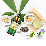 Maxbell Growth Serum Ginger Essential Oil Repairs Hair Follicles for and Women