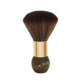 Maxbell Professional Wooden Hairbrush Haircut for Salon Barber Remove Hair Clippings Trumpet A