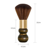 Maxbell Professional Wooden Hairbrush Haircut for Salon Barber Remove Hair Clippings Large B