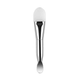 Maxbell Double-headed Man-made Fiber Mask Brushes Beauty Tool for Face Smeared Clay silicone silver rod