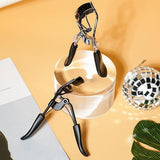 Maxbell Iron Eyelash Curling Humanized Handle Longlasting for All Eye Shapes Black