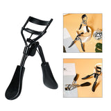 Maxbell Iron Eyelash Curling Humanized Handle Longlasting for All Eye Shapes Black
