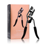 Maxbell Iron Eyelash Curling Humanized Handle Longlasting for All Eye Shapes Silver