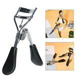 Maxbell Iron Eyelash Curling Humanized Handle Longlasting for All Eye Shapes Silver