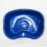 Maxbell In Bed Shampoo Hair Washing Basin Bathing Aid for Disabled Elderly Pregnancy Dark Blue 150cm