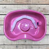 Maxbell In Bed Shampoo Hair Washing Basin Bathing Aid for Disabled Elderly Pregnancy Pink 150cm