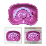 Maxbell In Bed Shampoo Hair Washing Basin Bathing Aid for Disabled Elderly Pregnancy Pink 150cm