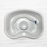 Maxbell In Bed Shampoo Hair Washing Basin Bathing Aid for Disabled Elderly Pregnancy White 150cm