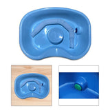 Maxbell In Bed Shampoo Hair Washing Basin Bathing Aid for Disabled Elderly Pregnancy Light Blue 150cm